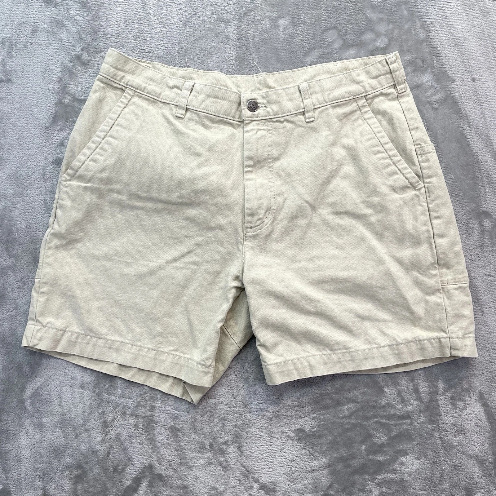 Patagonia Shorts Men 35 Stand up Organic Canvas Hiking workwear hike pelican