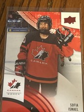 Sofia Ismael    2025 Team Canada Hockey WOMAN  #10 Red Foil