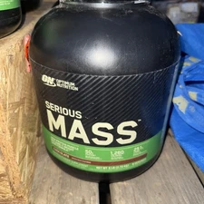 Optimum Nutrition Serious Mass High Protein Weight Gain Powder, Chocolate, 6 lb