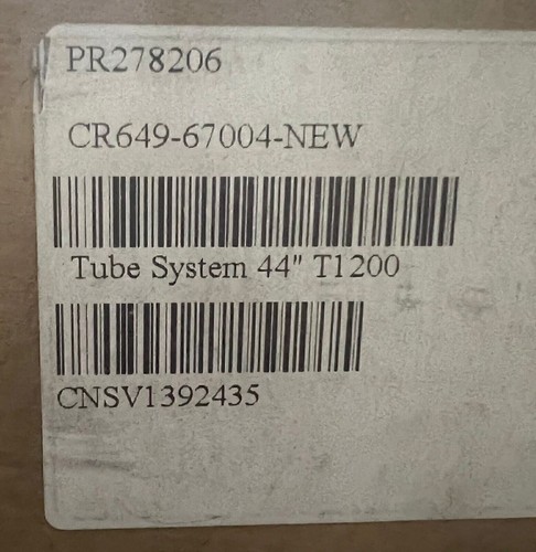 HP Tube System 44" T1200 CR649-67004 Genuine - Afbeelding 5 van 6