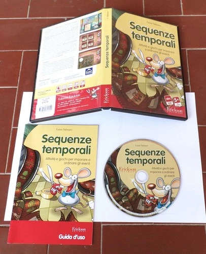 Pc Cd Rom SEQUENZE TEMPORALI Luisa Salmaso - Erickson 2007