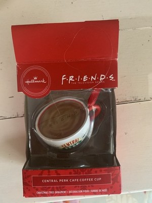 Vintage FRIENDS Hallmark Central Perk Cafe Coffee Shop Ornament