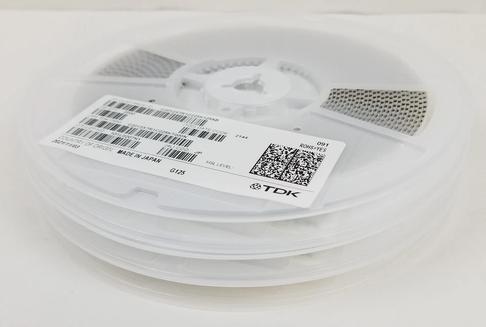 6000 TDK C2012X7R1C225K125AB Ceramic Capacitor Multlayer 2.2uF 16V 0805 SMD Reel - image 2 of 4
