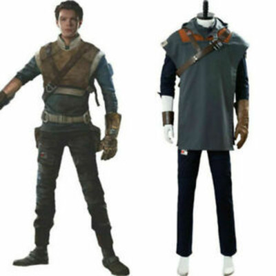 star Wars Jedi: Fallen Order Cal Kestis Cosplay Costume Outfit Full Set