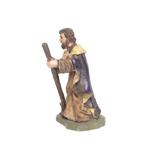 Grandeur Noel Bethlehem Nativity Set 2.75" Replacement Man with Staff Figurine - Picture 2 of 5