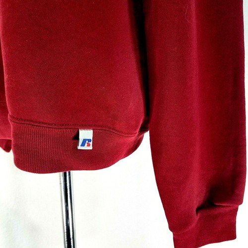 USC ROSE BOWL 2009 Sweatshirt Russell Athletic Red Sewn Patch Women's S RARE - Picture 6 of 9