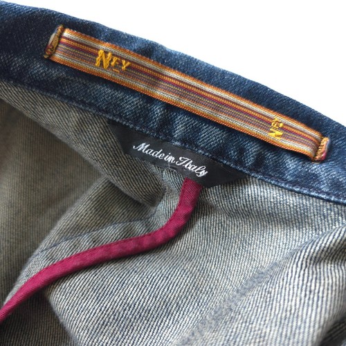 Notify UK10 US6 FR38 17" P2P women's Erica Denim jean jacket dark blue RRP £564 - Picture 11 of 15
