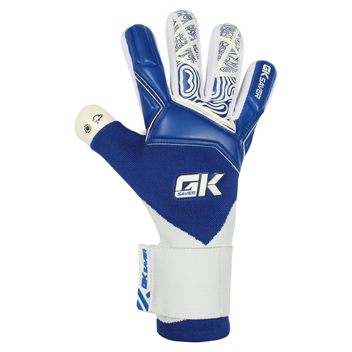 Football Goalkeeper Gloves Gk Saver Knit Pro Navy Goalie Gloves 4 to 11 - Picture 4 of 12