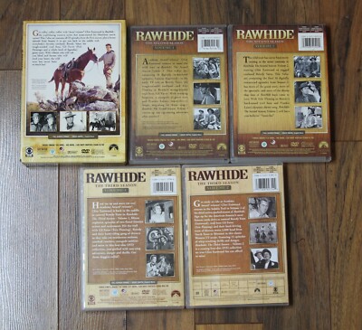 Rawhide (1959) - Season 1, 2, 3 - DVD - Clint Eastwood | eBay