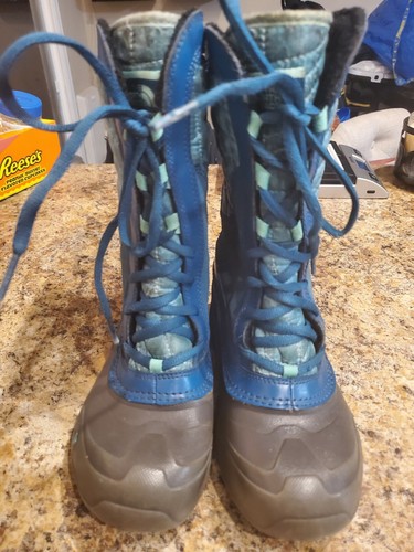 The North Face Youth Snow Boots Blue 
