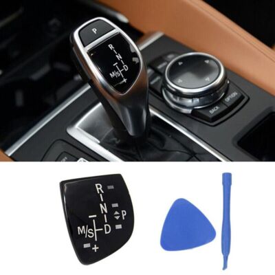 For BMW M Styling Gear Shift Knob Panel Trim Cover Fit 3 5 Series X5 X6 F10 F30