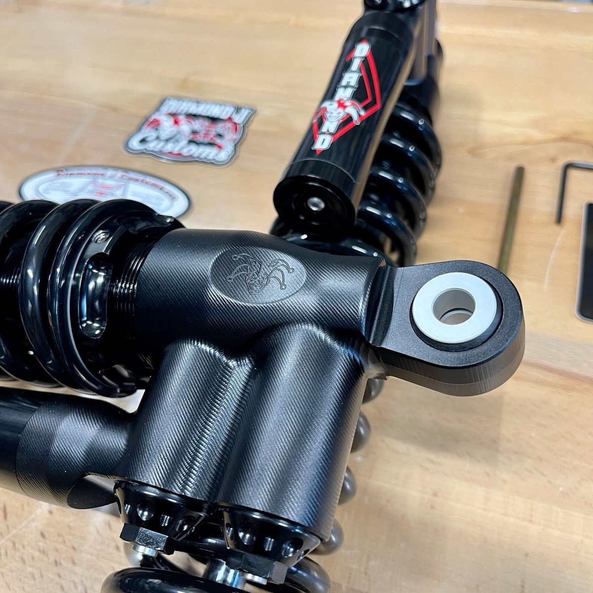 k*様 k様 Kawasaki KFX 90 ATV Widening and Shock Conversion Kit w/ 320mm