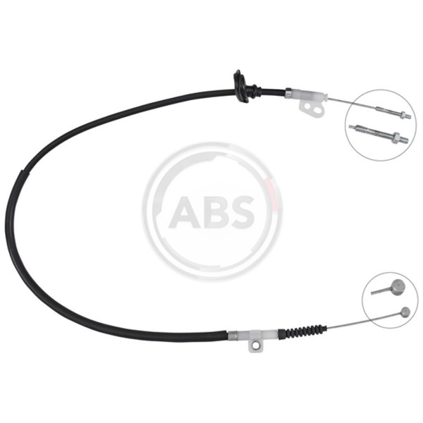 A.B.S. Handbremsseil Bremsseil Vorne Passend FüR Toyota Hilux VII Pick-Up-image