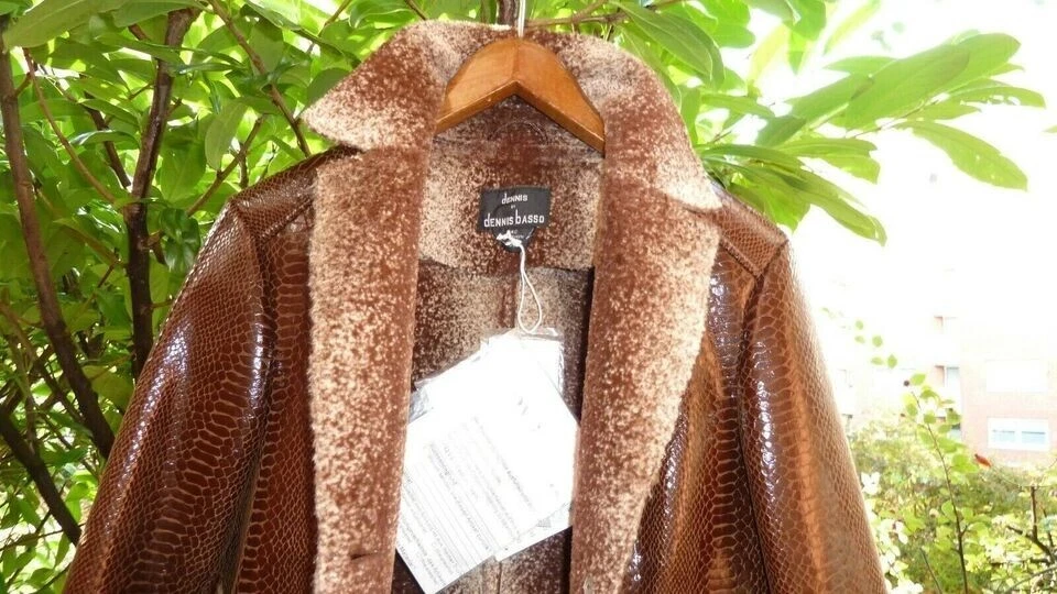 DENNIS BASSO JACKE DAMEN REPTIL OPTIK Gr.38  NEU - Bild 3 von 4