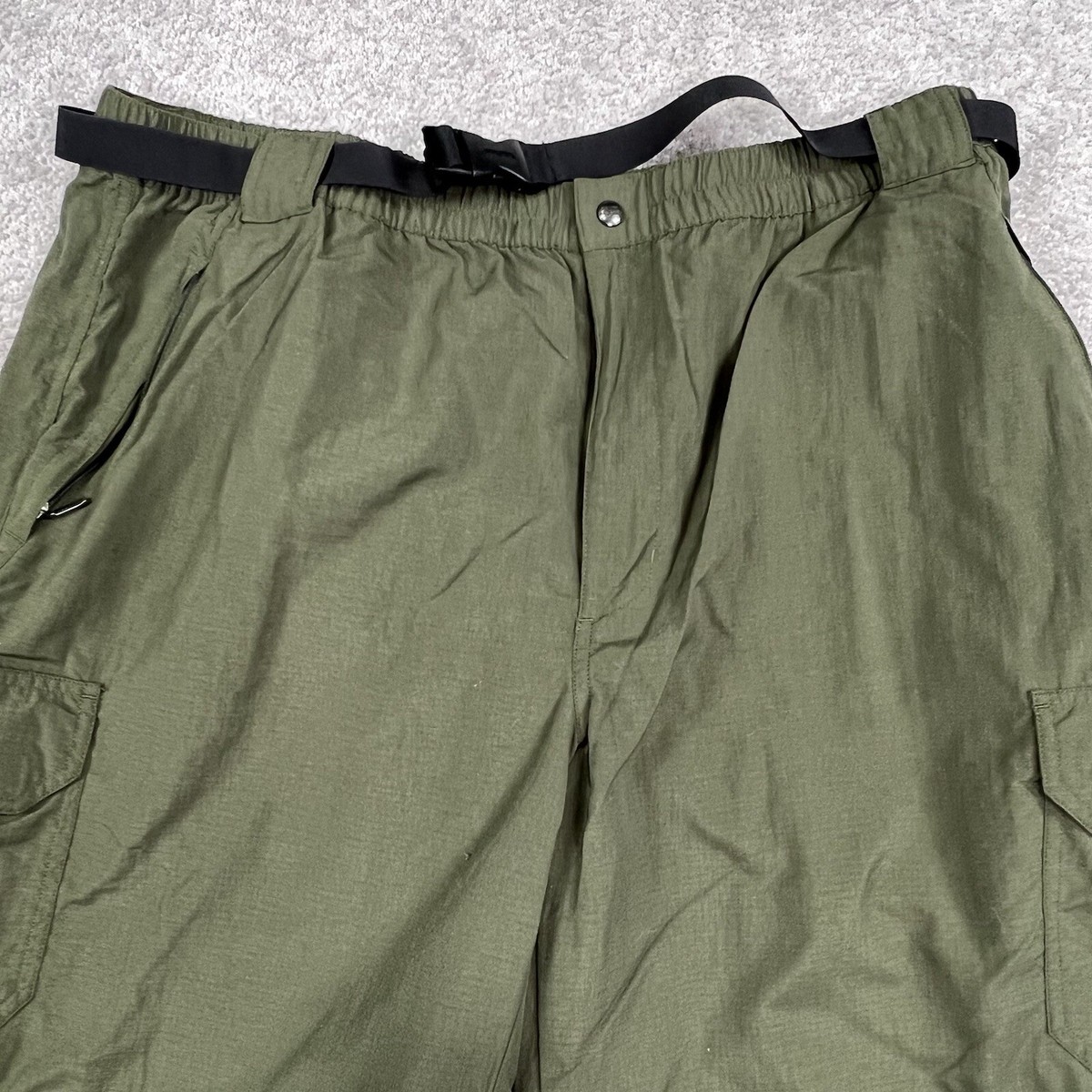 【新品】ALOUND 2TUCK NYLON CARGO PANTS サイズL 新発売】今週の市販 ALOUND L 2TUCK PANTS CARGO NYLON パンツ
