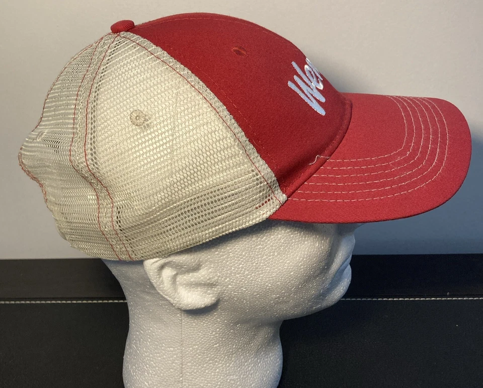 Wendys Dave Thomas Foundation Hat Cap Mesh Snap Back - Image 4 of 4