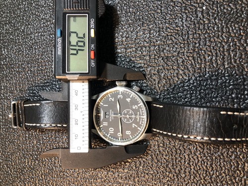 Iron Annie Cockpit Dual Time Watch Made In Germany Swiss Movement New Battery - Picture 3 of 24