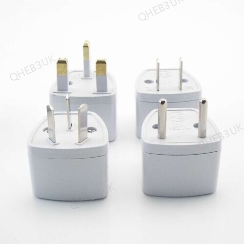 AC 110V 250V 10A US EU to US UK EU Israel Kr Travel Power Adapter Plug 6H - Picture 4 of 12