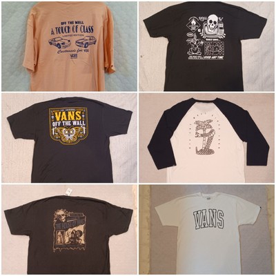 Vans ''Off The Wall'' T-Shirts Short Sleeve Long Sleeve