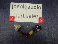 BSR McDonald 2510X C131R.A.5 Turntable ON/OFF Switch & Hardware. Tested