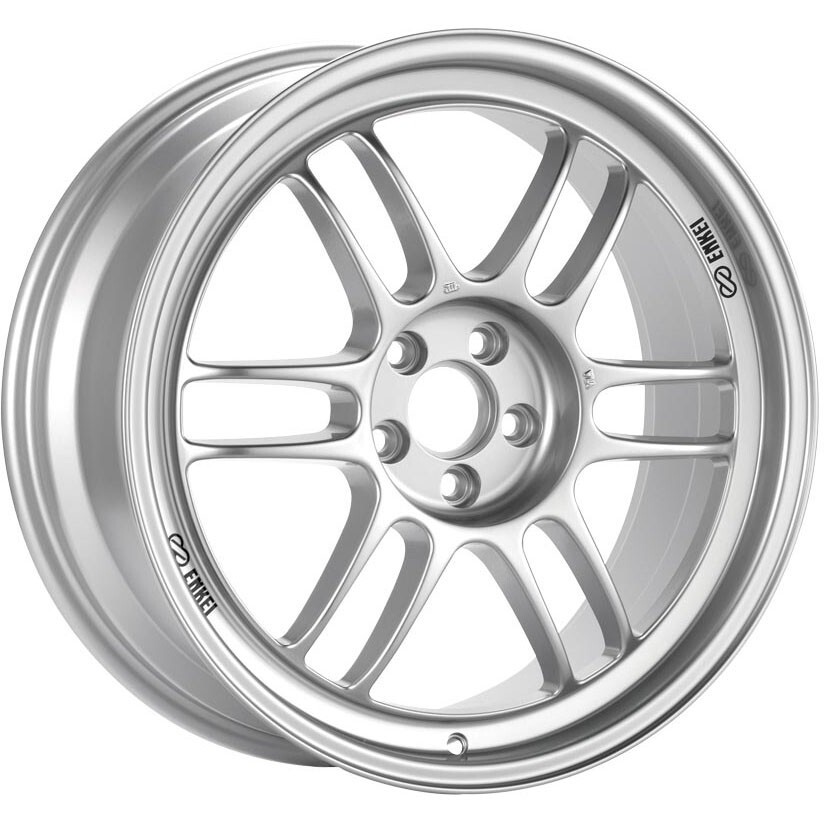 Enkei RPF1 Wheel (18x9.5 5x114.3 15mm, Each) Silver Single Rim