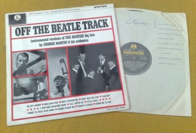 GEORGE MARTIN '' OFF THE BEATLE TRACK ''SUPERB EARLIEST 60'S Y/B STEREO 1R1H