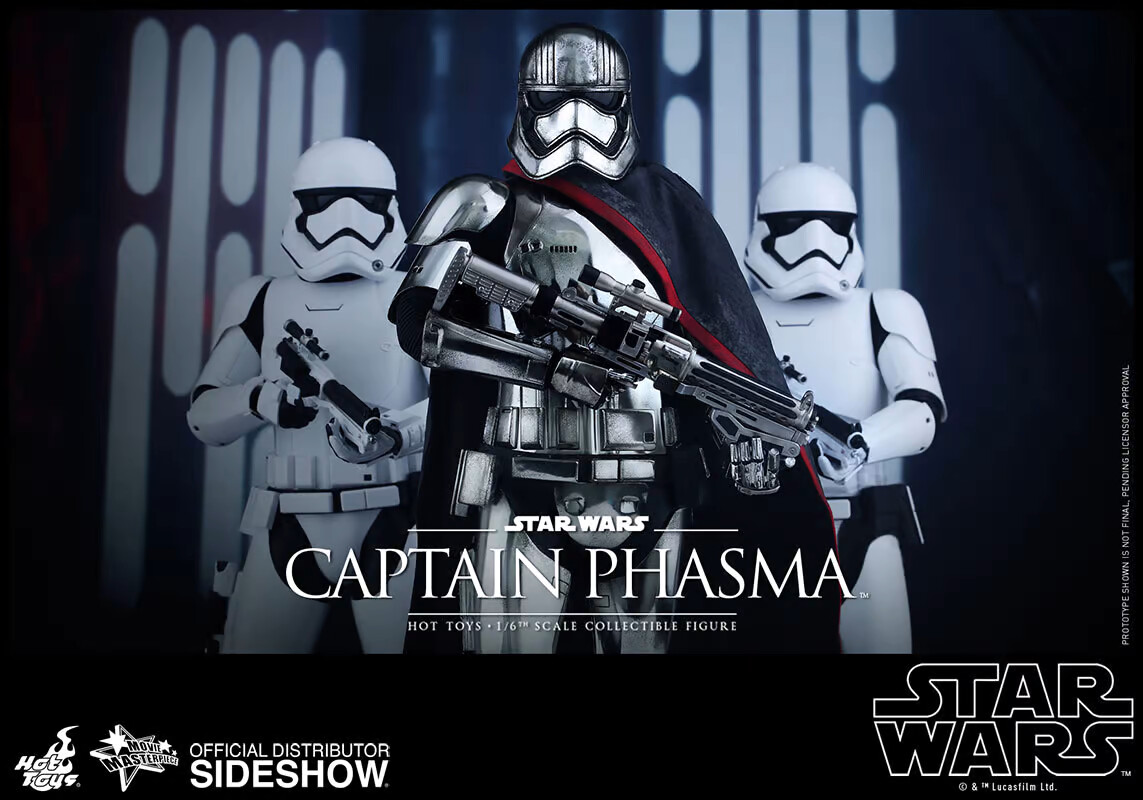 Hot Toys MMS328 STAR WARS TFA Captain Phasma 1/6 Scale Figure SE