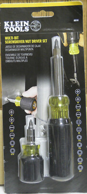 Klein Tools 85518  Multi-Bit Screwdriver/Nut Driver Set