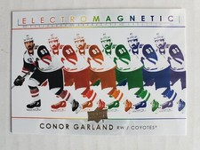 2021-22 Upper Deck Conor Garland Electromagnetic #EM19 AZ Coyotes
