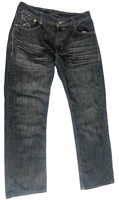 #ad #ad Jinzu Men#x27;s Jeans Blake Wide Leg 34x30 Black Has **Small Spots** $16.25