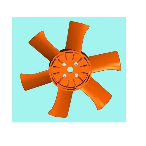 Kohler LOMBARDINI ED0097183260-S SUCTION FAN D.350 BLACK - Picture 1 of 3