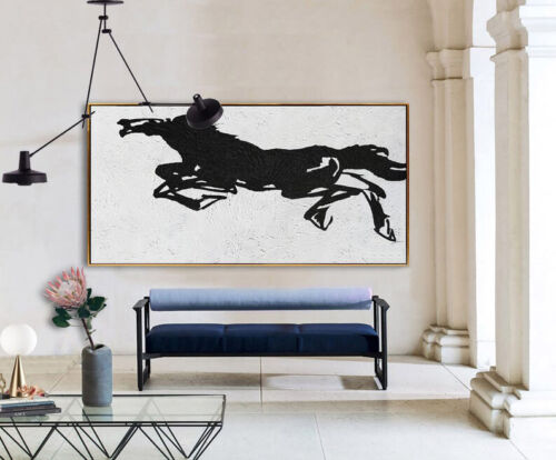 Abstract Horse Painting Abstract Horse Art, Abstract Animal Art Abstract Animal - Picture 1 of 11