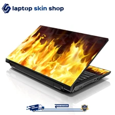 Laptop Skin Sticker Decal Cover Fire for Notebook Apple Dell Asus 13-16 inch