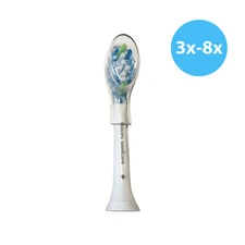 3-8x Philips Sonicare DiamondClean Adaptive Clean Brush Heads | White | w/o Box