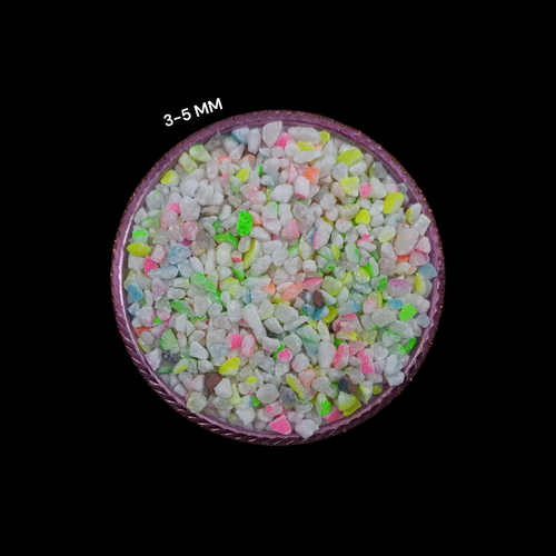 Crushed Dyed Multi Color Opal Gemstone Coarse Stone Healing Powder Ring Inlays - Picture 30 of 38