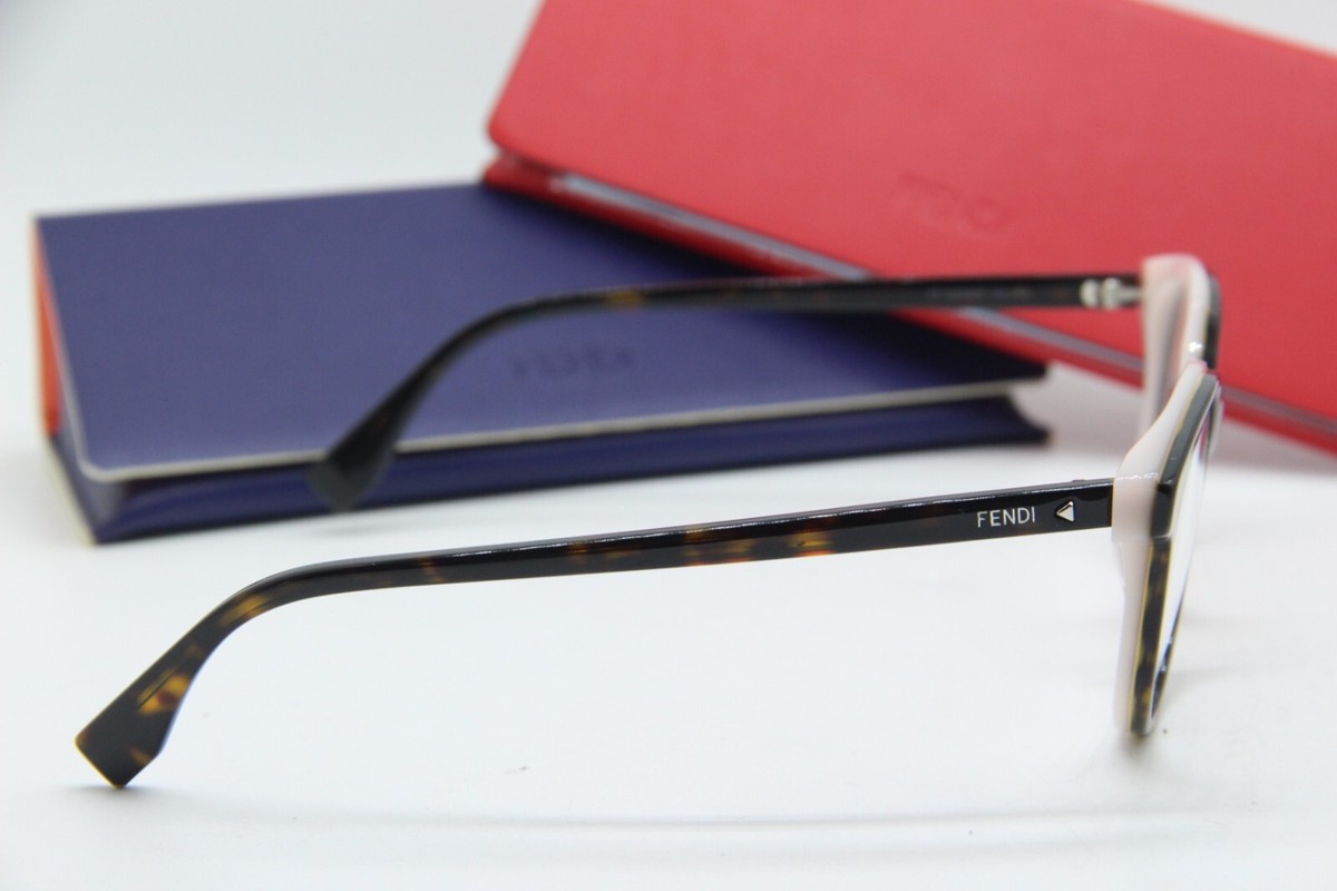 NEW FENDI FF 0258/F 086 TORTOISE BROWN AUTHENTIC EYEGLASSES  display picture 1