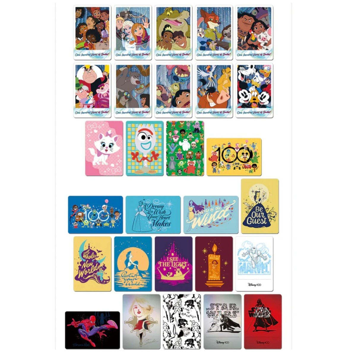 カードダスその他 Disney100 2023 BANDAI Carddass Disney 100 Wonder Card Collection Booster Box