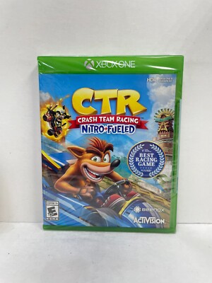 CTR Crash Team Racing Nitro Fueled Standard Edition ( Xbox One ) Brand new