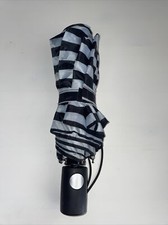 Black and White Striped Umbrella