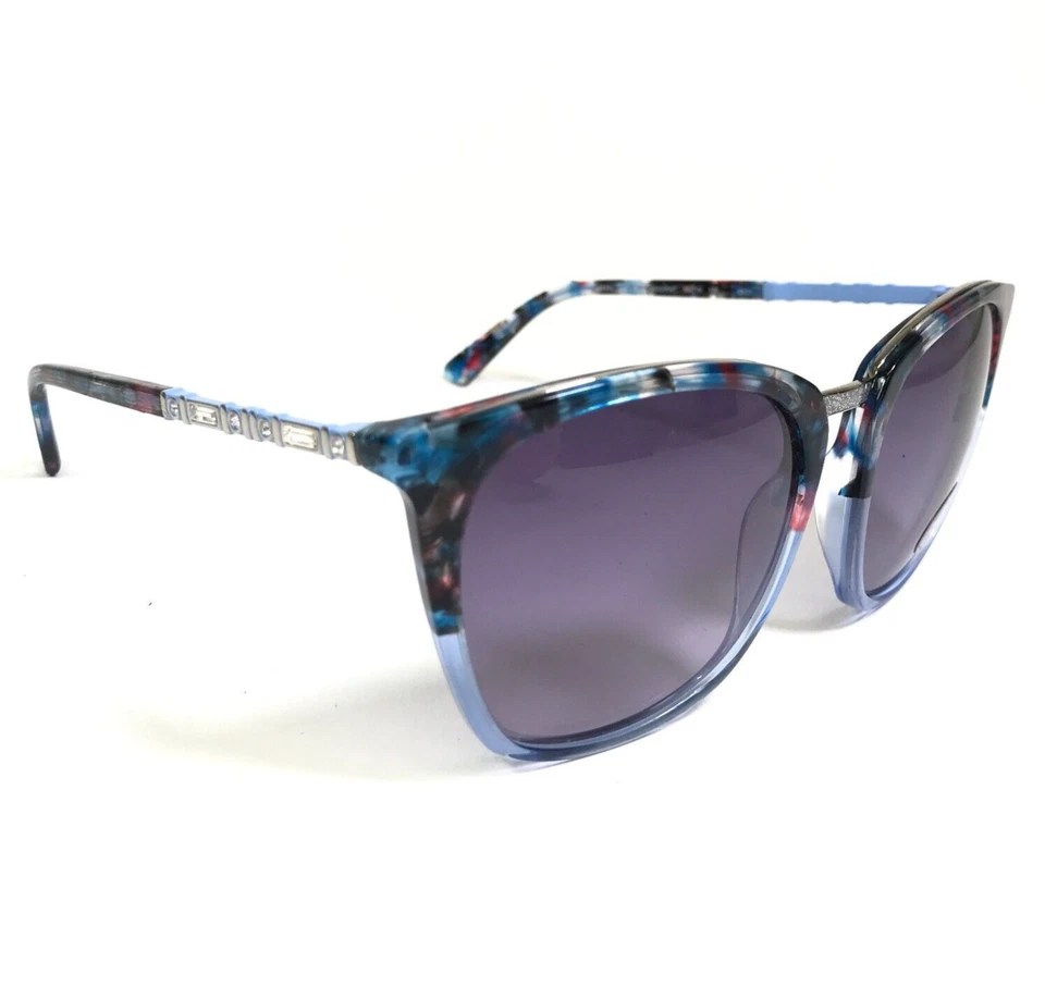 Gafas de sol bebe BB7232 460 AZUL DEGRADADO tortuga transparente con lentes moradas Foto 2 de 4