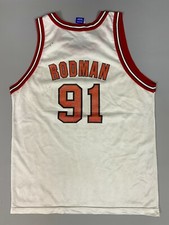 DENNIS RODMAN CHICAGO BULLS JERSEY HOME NBA CHAMPION BASKETBALL BOYS SIZE XL