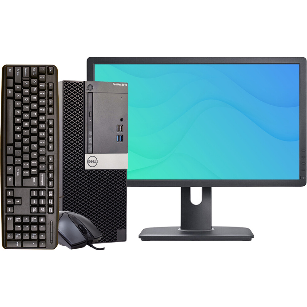 Dell Desktop Computer i5 PC Tower Up To 16GB RAM 2TB HD/SSD 24in Windows 10 Pro