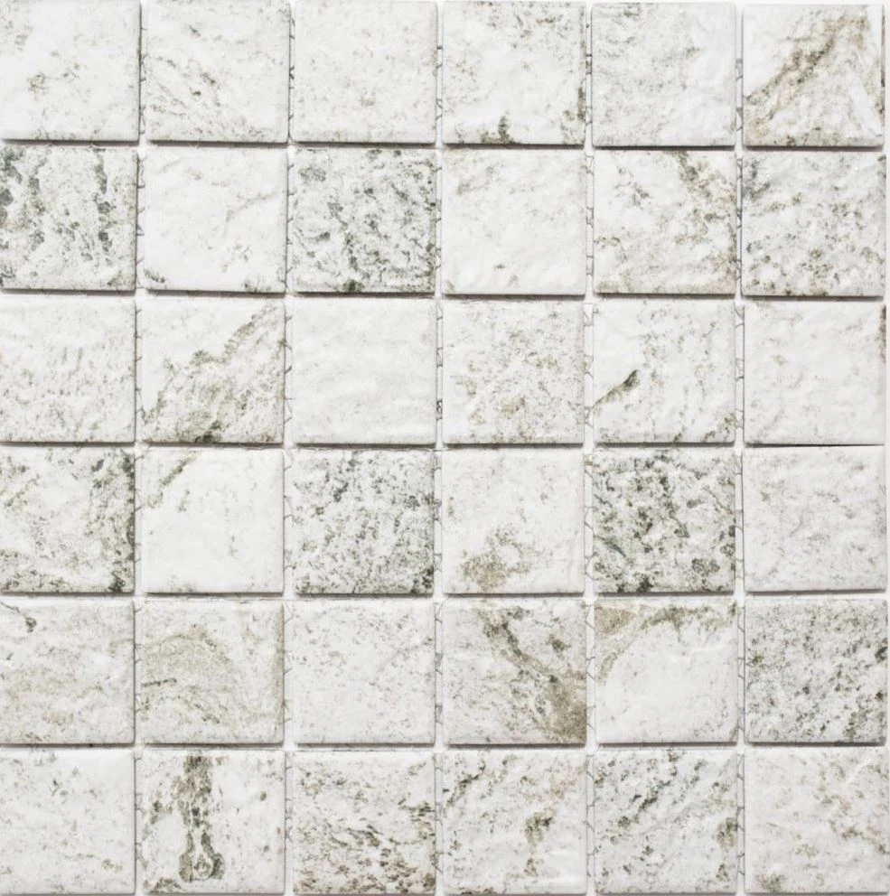 Mosaïque Céramique Brun Mat 298x298mm – Pour Salle De Bain Et Cuisine