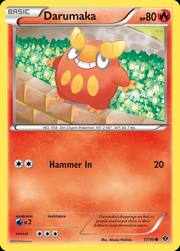 Pokemon Darumaka (17/103) Next Destinies LP