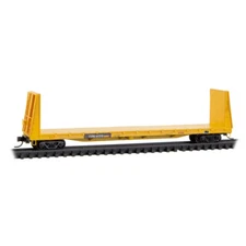 N MICRO TRAINS 054 00 461  TTX  61' Bulkhead Flat Car  81318