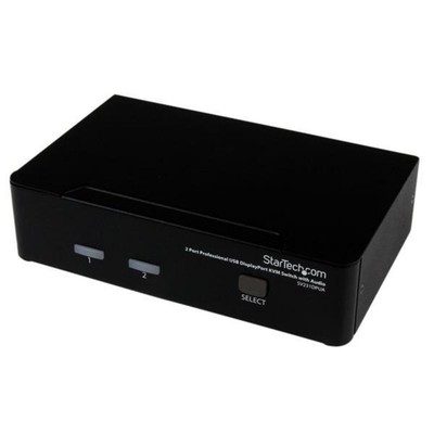 StarTech.com SV231DPUA DisplayPort USB KVM Switch mit Audio 2560 x 1600
