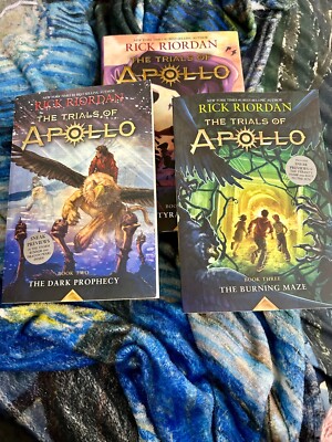 TRIALS OF APPOLLO 2-4 LOT RICK RIPRDAN BARND NEW ***FREE SHIPPING***