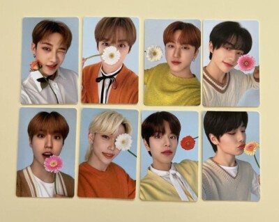 Stray Kids Nacific double sided Flower official Photocard