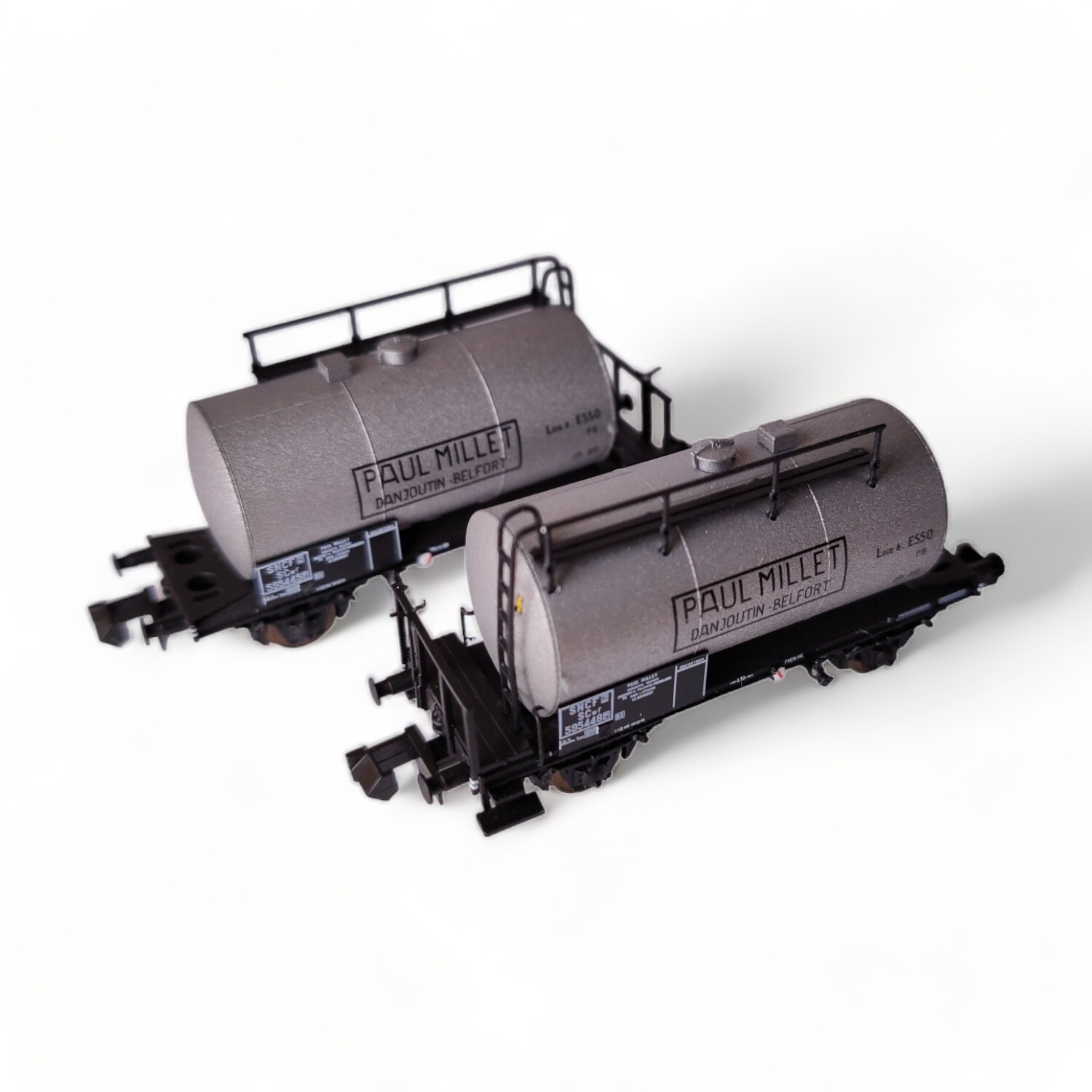 Wagons citerne Paul Millet SNCF Hobbytrain H24852 pour animer votre réseau N