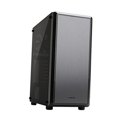 S4 ATX Mid Tower Gaming PC Case,2 (Two) x 120mm Pre- Installed Fans, Acrylic